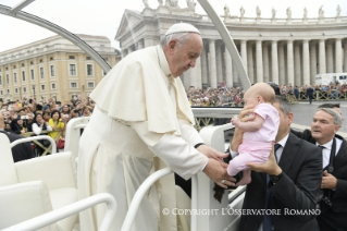 Papst Franziskus Generalaudienz